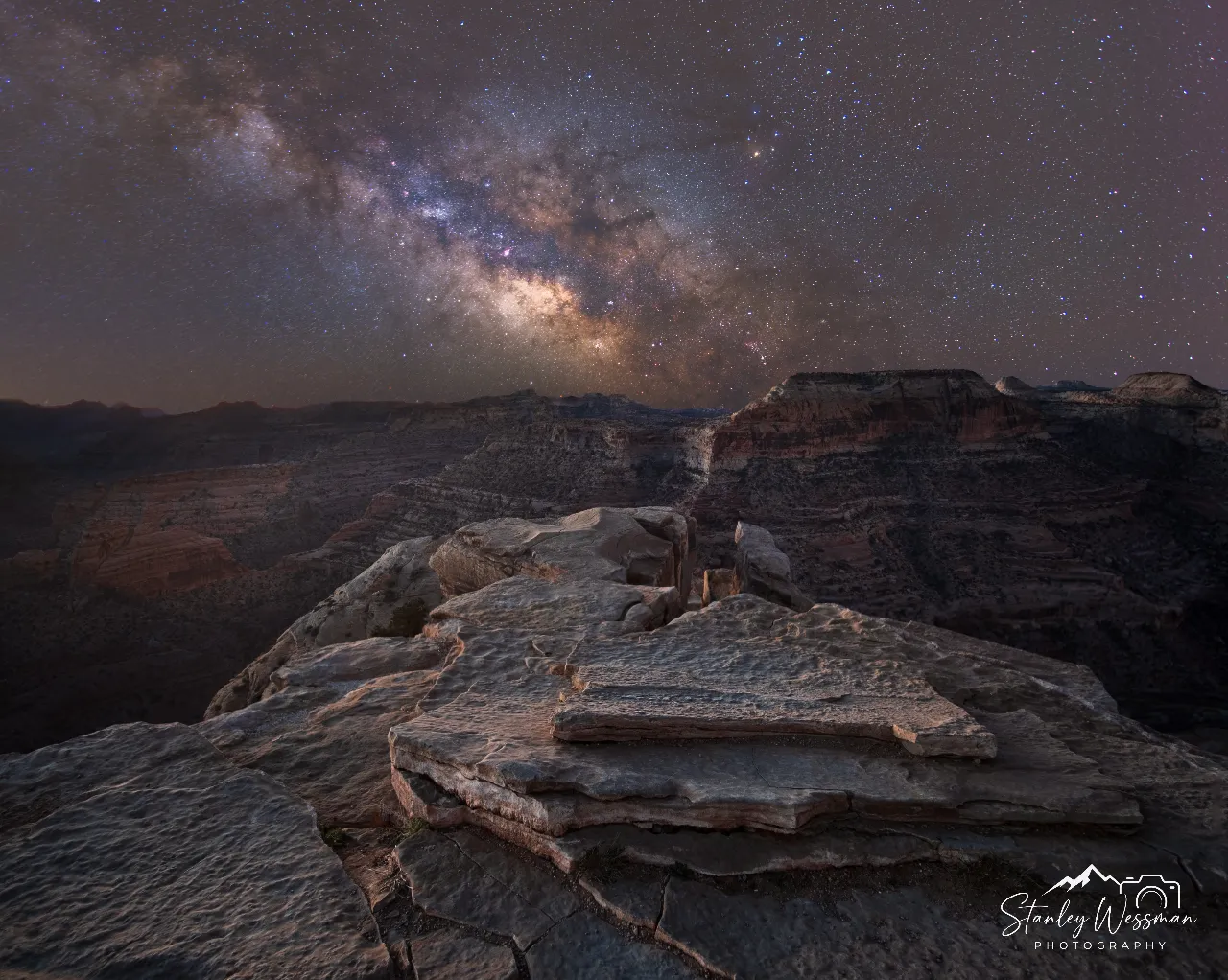 Milky Way Over Wedge Overlook