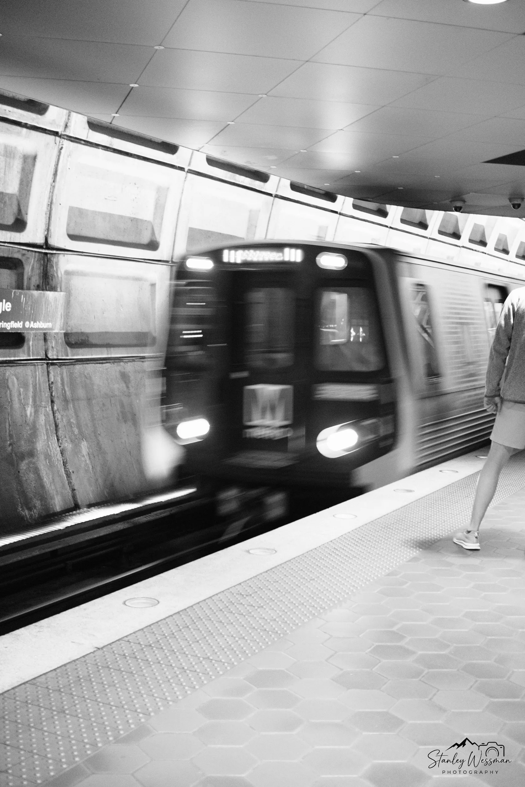 Train in Motion